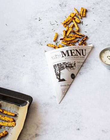 Palitos de batata doce