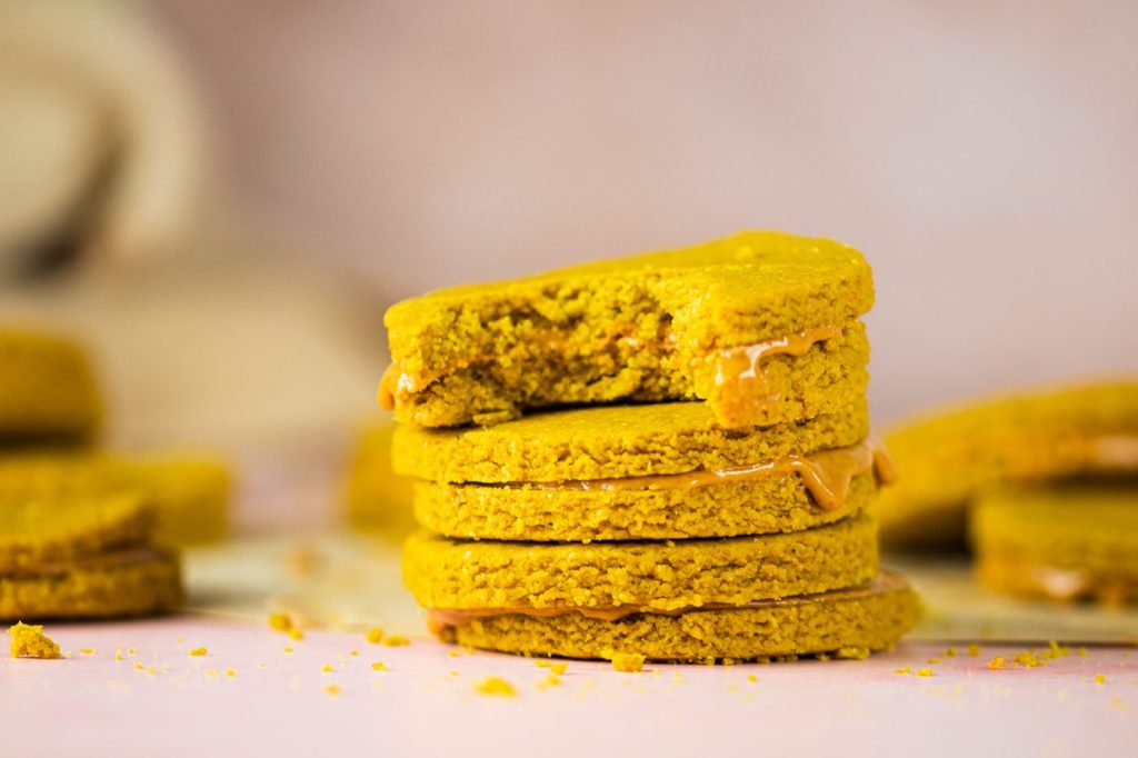 Cookies de Abóbora e Manteiga de Amendoim