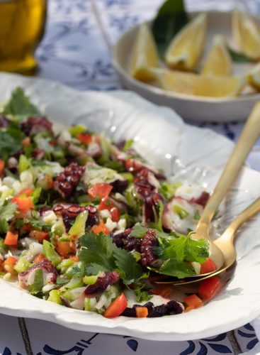 Octopus Salad Alida's Food
